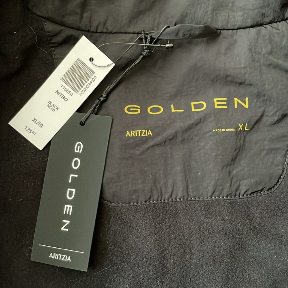 NWT Aritzia Golden Nitro Jacket, XL - Picture 7 of 9